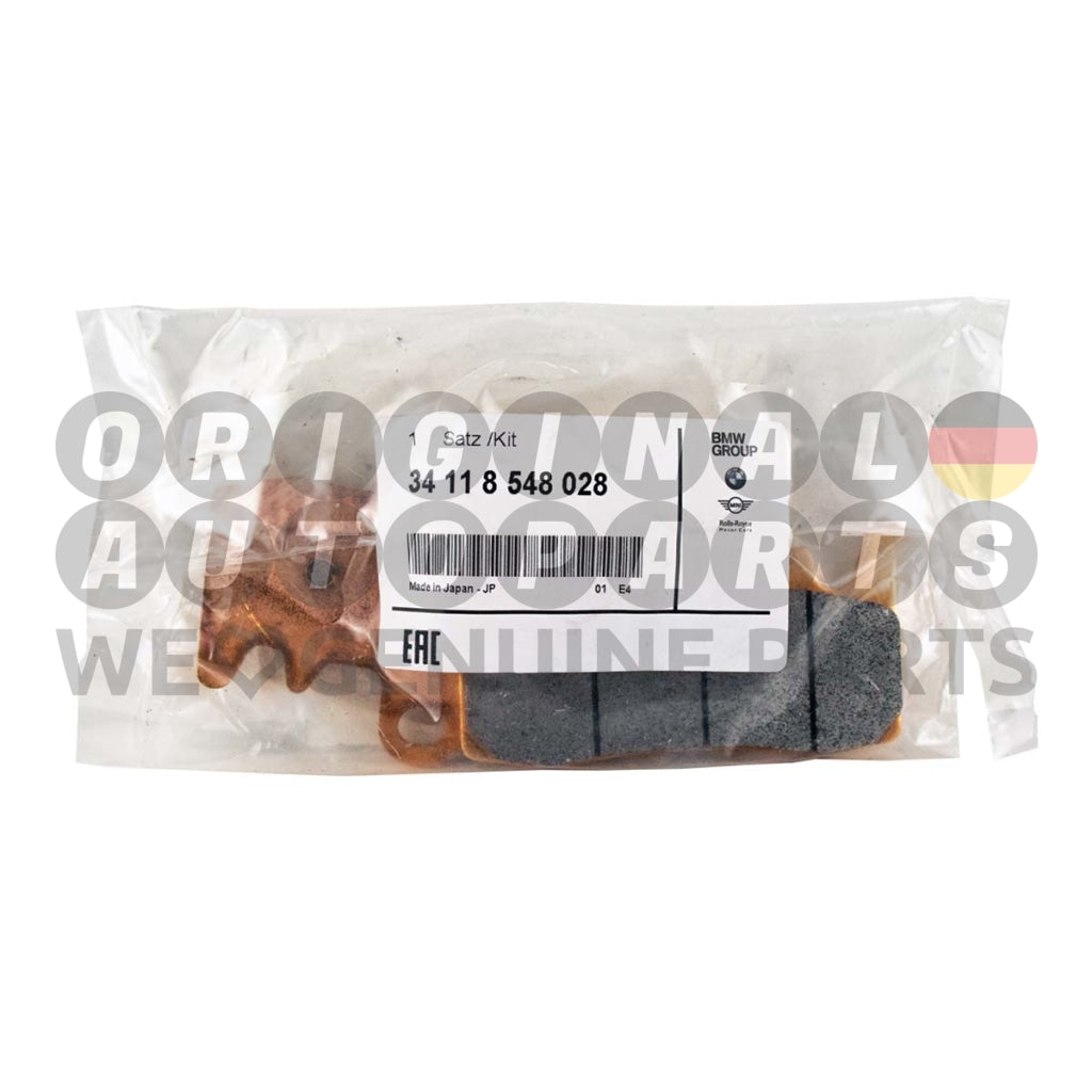 Genuine BMW MOTO Brake Pads Set front K21 K49 K50 K51 K52 K53 K54 K73 K83 K84 34118548028