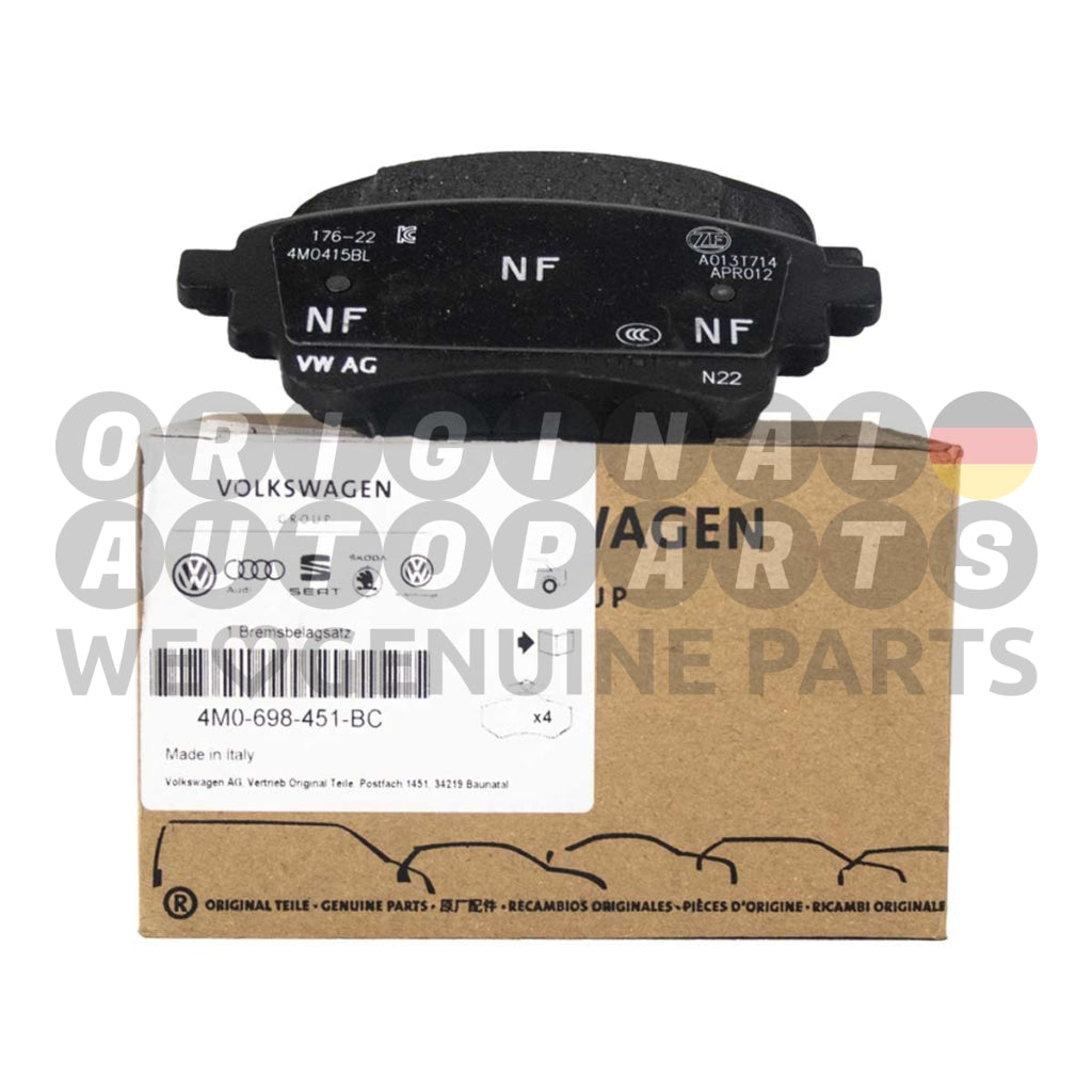 Genuine VW Audi Brake Pads Set rear Touareg (CR) Q7 (4M) 4M0698451BC